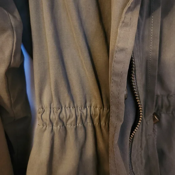 Womens Trench Coat-Mossimo Supply Co. Khaki - Picture 6 of 13